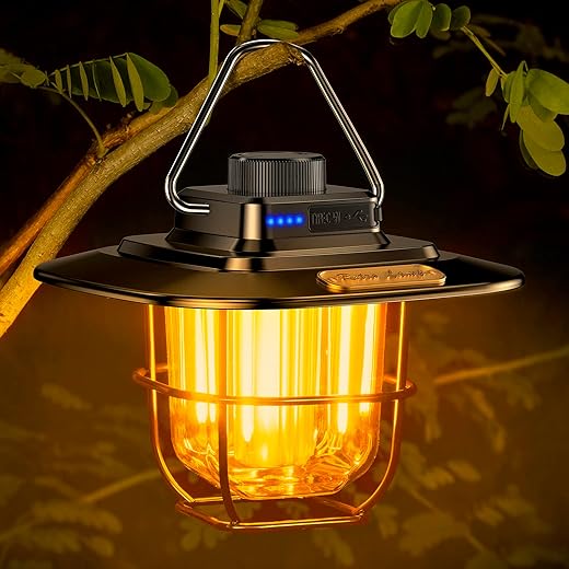 Revuedela Lanterne Blukar Rechargeable LED C-Lumière