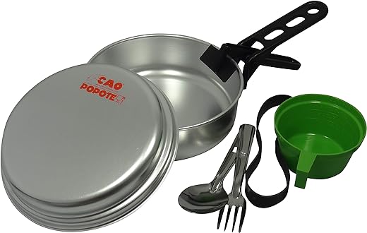 Revêtement Popote Aluminium Scout 1,1 L: Top pour les aventuriers!