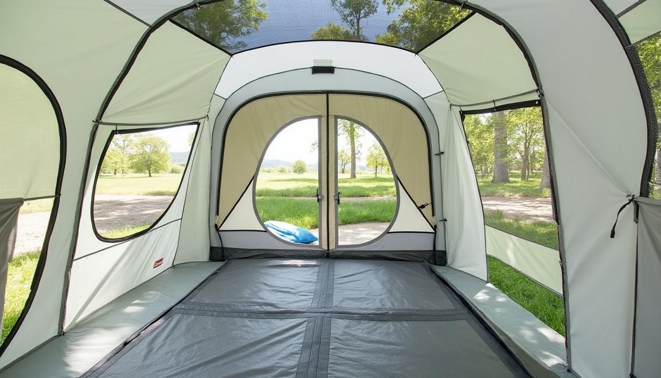découvrez la tente de randonnée coleman darwin 2+, alliant confort et légèreté pour vos aventures en plein air. grâce à son excellent rapport qualité/prix, cette tente est parfaite pour les randonneurs à la recherche d'un abri fiable et abordable. idéale pour deux personnes, elle offre un espace généreux et une installation rapide, vous permettant de profiter pleinement de la nature sans compromis.