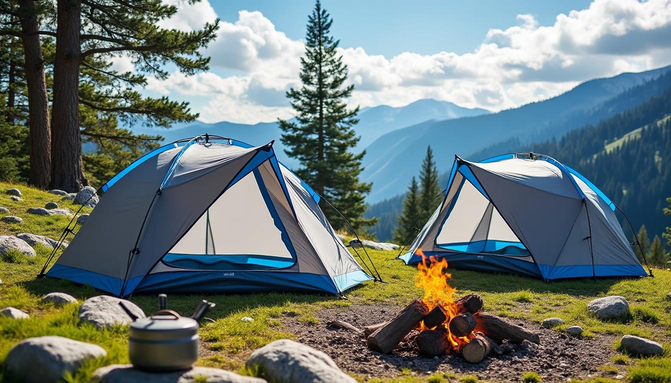 découvrez notre sélection des meilleures tentes de randonnée pour deux personnes. idéales pour vos escapades en pleine nature, ces modèles incontournables allient confort, légèreté et résistance aux intempéries. préparez-vous à vivre des aventures mémorables en duo avec notre guide complet!