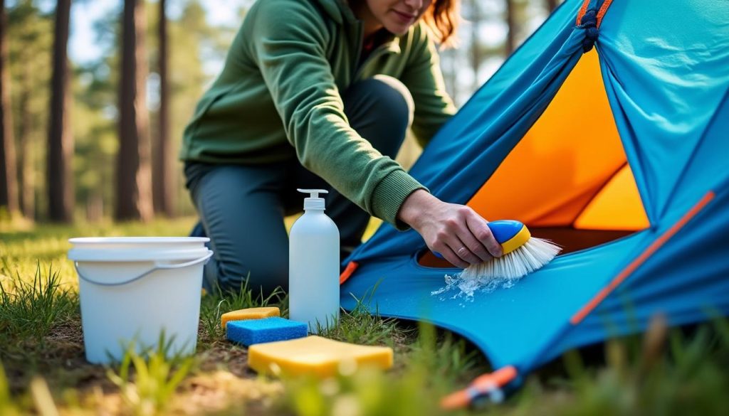 découvrez comment effectuer un nettoyage complet de votre tente de randonnée. suivez nos étapes détaillées et utilisez les produits adaptés pour assurer la longévité et la performance de votre équipement. profitez de conseils pratiques pour maintenir votre tente en parfait état après chaque aventure.