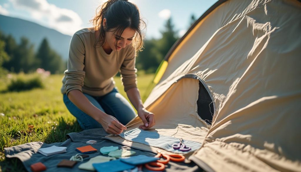 découvrez notre tutoriel simple pour réparer une tente de randonnée trouée. suivez nos étapes faciles pour prolonger la vie de votre équipement et profiter de vos aventures en pleine nature sans souci. ne laissez pas une déchirure gâcher votre séjour en plein air !