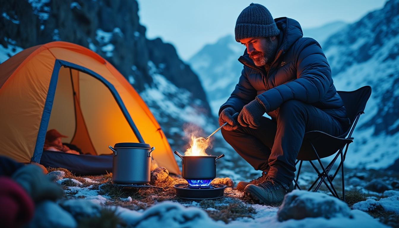 découvrez le récit captivant de ma première nuit sous tente de randonnée par -10°c. entre préparation, défis et émerveillement, partagez cette aventure hivernale et apprenez mes astuces pour bivouaquer en toute sécurité par grand froid.