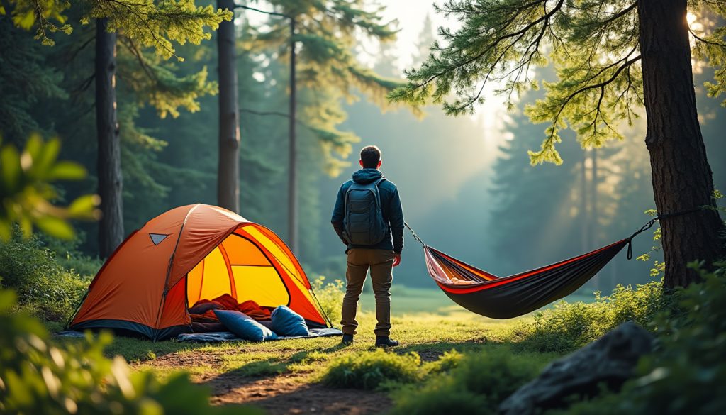 découvrez les avantages et inconvénients des tentes de randonnée et des hamacs pour bien choisir votre premier équipement de bivouac en plein air. conseils pour débutants inclus !