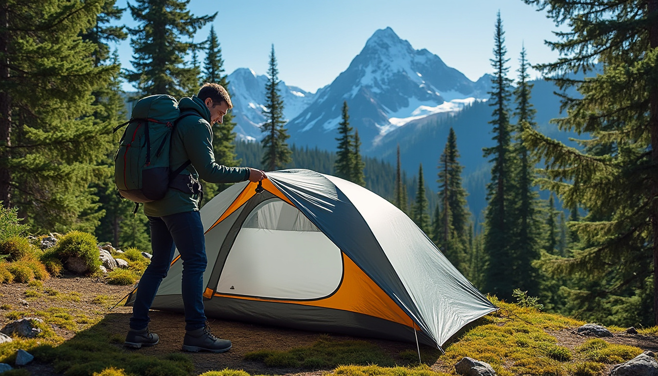 découvrez nos conseils pratiques pour bivouaquer en toute sécurité avec une tente de randonnée : choix de l’emplacement, installation, précautions contre les animaux et respect de la nature.