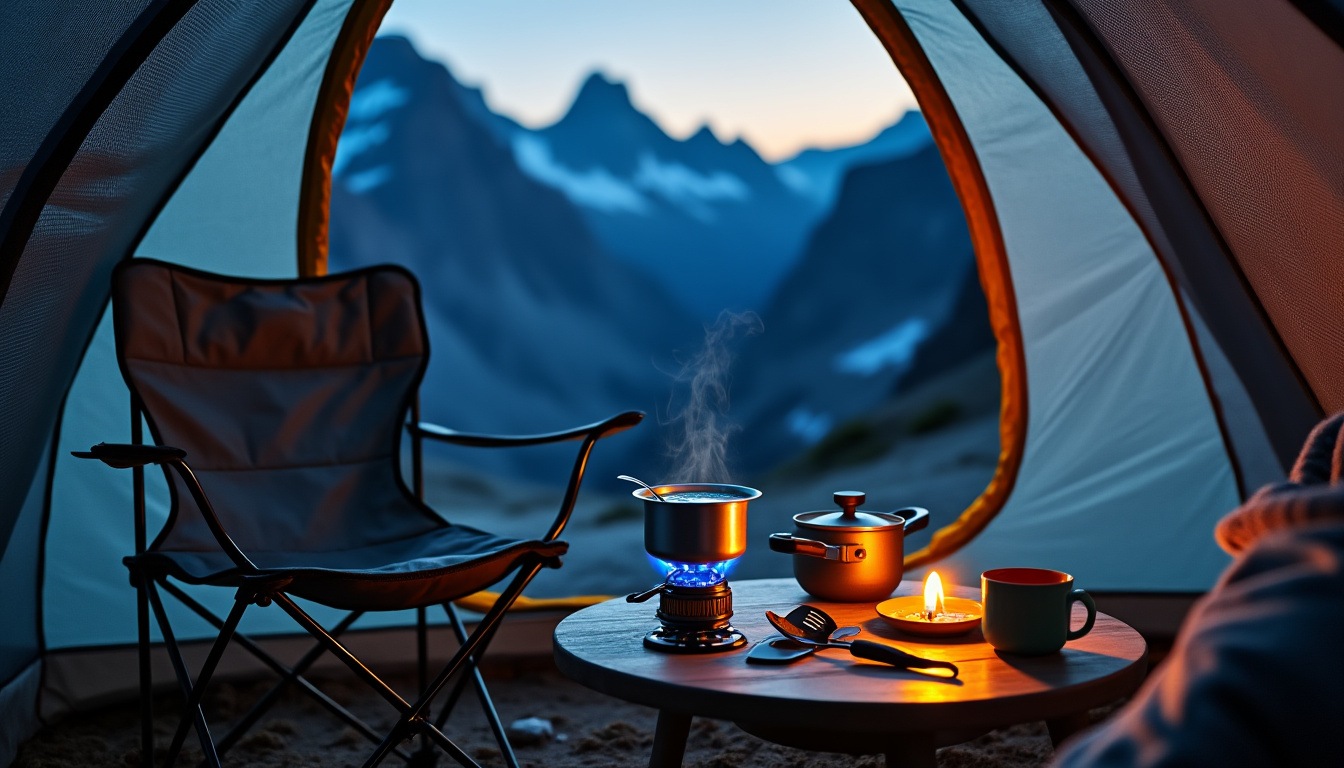 découvrez notre sélection des 5 meilleurs réchauds ultralégers, idéals pour le bivouac en montagne. comparez performance, poids et praticité pour choisir le compagnon parfait de vos aventures alpines.