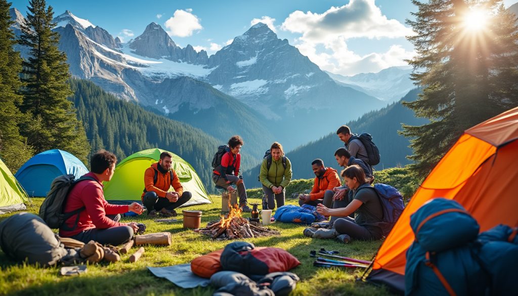 découvrez nos conseils pratiques pour monter efficacement votre camp lors d’un bivouac en montagne : emplacement, installation de la tente et astuces pour passer une nuit confortable et en sécurité.