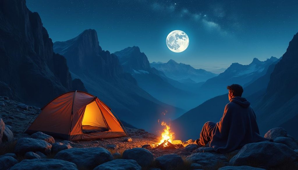 découvrez des conseils pratiques pour surmonter la peur de la nuit lors de vos bivouacs en montagne et profiter pleinement de l'aventure en pleine nature.