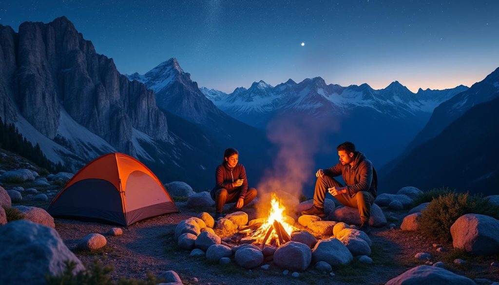 découvrez les meilleures techniques pour faire un feu sécurisé lors de vos bivouacs en montagne. conseils pratiques pour allumer, gérer et éteindre un feu en toute sécurité tout en respectant la nature.