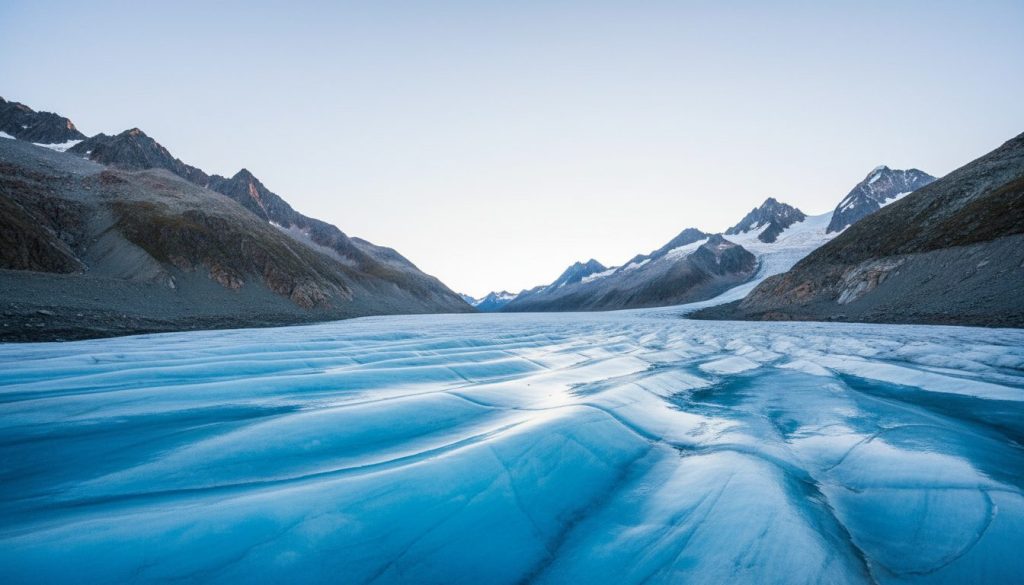 découvrez blue ice, le choix minimaliste parfait à chamonix pour les puristes en quête d'élégance et de simplicité.