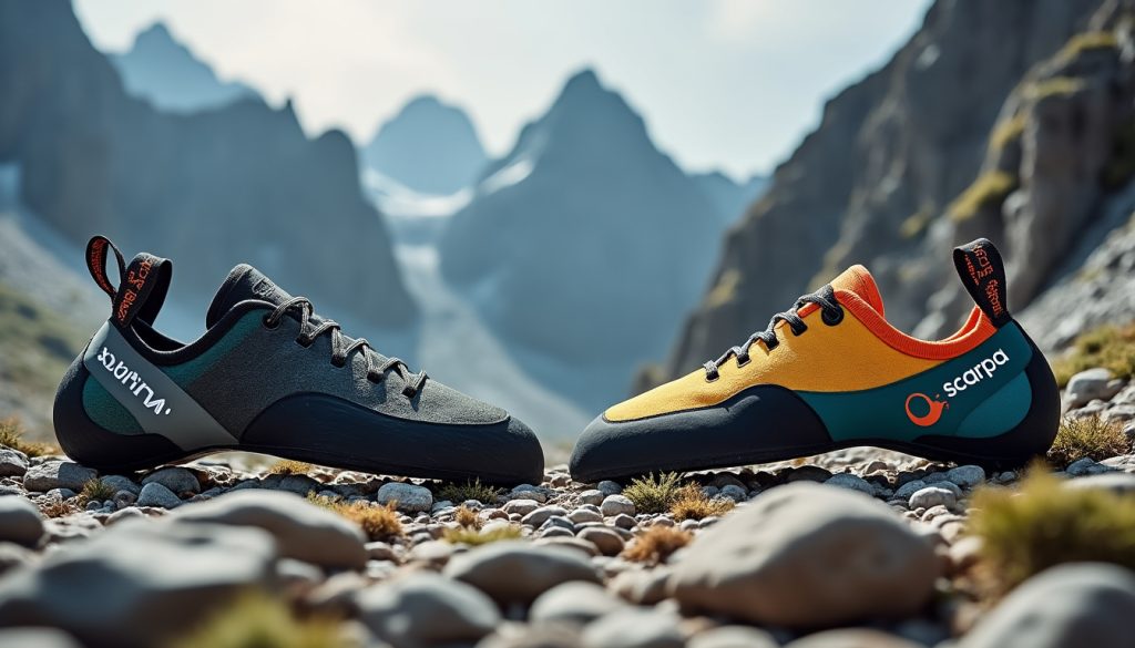 découvrez le comparatif complet entre la sportiva et scarpa, deux marques emblématiques de chaussures techniques pour la randonnée, l'escalade et l'alpinisme. faites le bon choix pour vos aventures.
